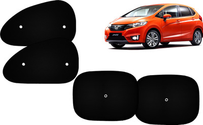 AUTO PEARL Side Window Sun Shade For Honda Jazz(Black)