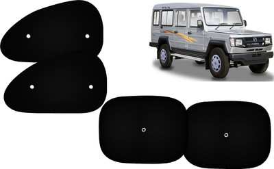 AUTO PEARL Side Window Sun Shade For Toyota Land Cruiser(Black)