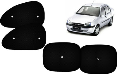 AUTO PEARL Side Window Sun Shade For Ford Ikon(Black)