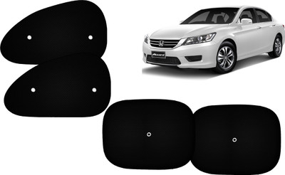 AUTO PEARL Side Window Sun Shade For Honda Accord(Black)