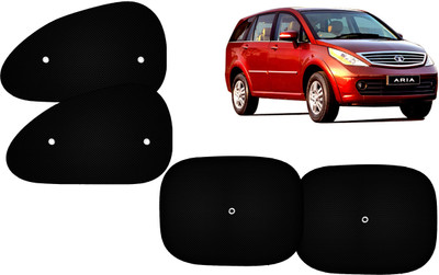 Autokite Side Window Sun Shade For Tata Aria(Black)