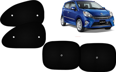 Autokite Side Window Sun Shade For Toyota Wego(Black)