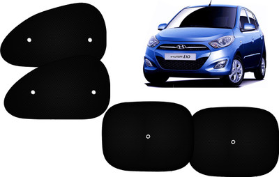 AUTO PEARL Side Window Sun Shade For Hyundai i10(Black)
