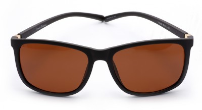 Erminio Palamino Wayfarer Sunglasses(For Men, Brown)