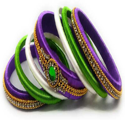 khandelwal impex Brass Pearl Bangle Set