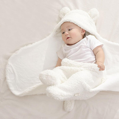 My New Born Cartoon Crib AC Blanket(Poly Cotton, White)