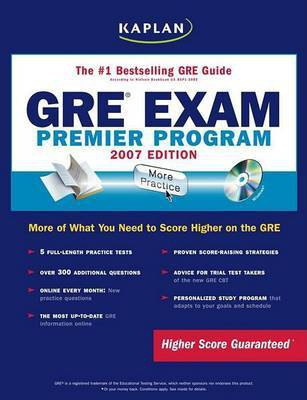 Kaplan GRE Exam: Premier Program(English, Paperback, unknown)
