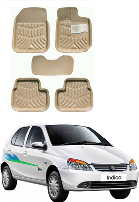 EIAC Plastic 3D Mat For  Tata Indica Vista(Beige)