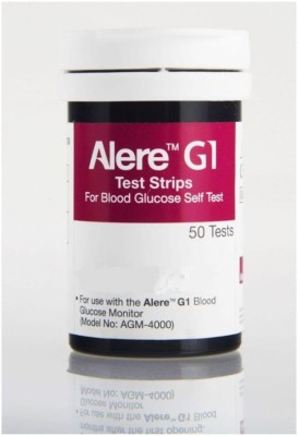 Alere G1 AGM-4000 50 Glucometer Strips