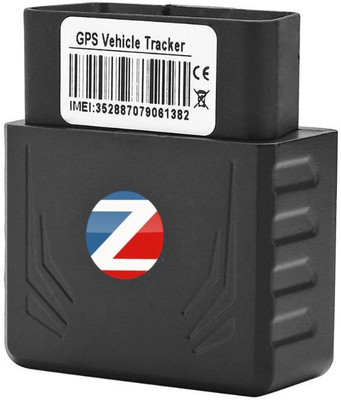 ZASCO OBD II Gps Tracker For Cars only (PLUG & PLAY) GPS Device(Black)