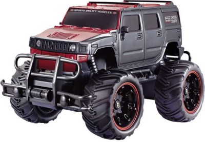 BabyBliss mad racing car cross - country remote control monster truck car light(Red)