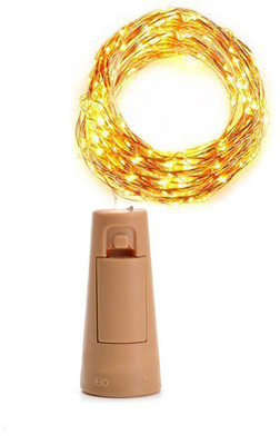 Auslese 20 LEDs 2.29 m Yellow Steady Water Drop Rice Lights(Pack of 1)