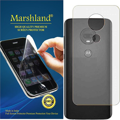 MARSHLAND Back Screen Guard for Motorola Moto G7 Power(Pack of 1)