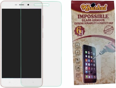 Khushal Tempered Glass Guard for Mi Redmi 4A(Pack of 1)