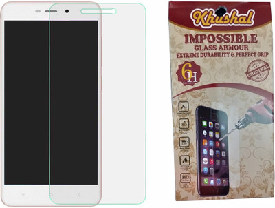 Khushal Tempered Glass Guard for Mi Redmi 4A(Pack of 1)