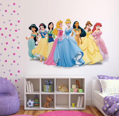 Littlebuds 80 cm Barbie Removable Sticker(Pack of 1)