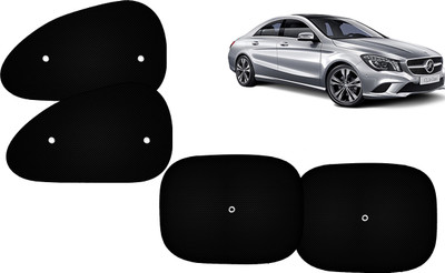 AUTO PEARL Side Window Sun Shade For Mercedes Benz CLA-Class(Black)