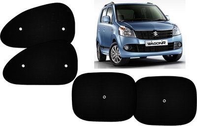 AUTO PEARL Side Window Sun Shade For Maruti Suzuki WagonR(Black)