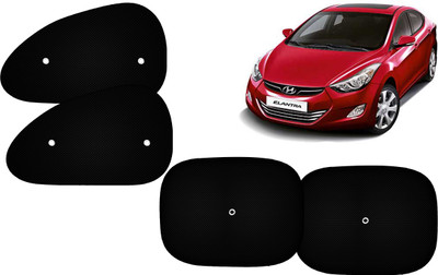 Autokite Side Window Sun Shade For Hyundai Elantra(Black)