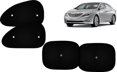 Autokite Side Window Sun Shade For Hyundai Sonata(Black)
