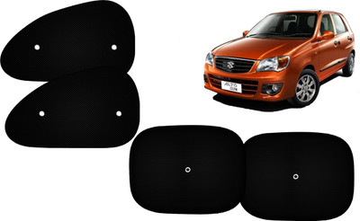 Autokite Side Window Sun Shade For Maruti Suzuki Alto K10(Black)