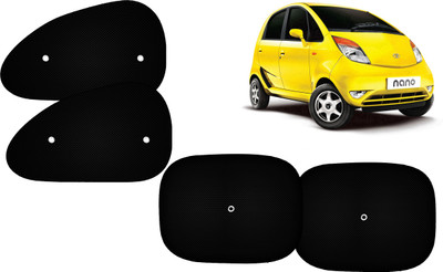 AUTO PEARL Side Window Sun Shade For Tata Nano(Black)