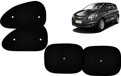 Autokite Side Window Sun Shade For Chevrolet UVA(Black)