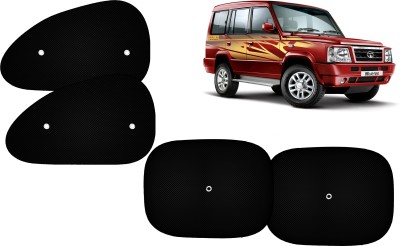 Autokite Side Window Sun Shade For Tata Sumo(Black)