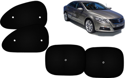 Autokite Side Window Sun Shade For Volkswagen Passat(Black)