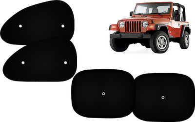 AUTO PEARL Side Window Sun Shade For Jeep Jeep(Black)