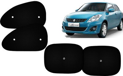 Autokite Side Window Sun Shade For Maruti Suzuki Swift Dzire(Black)