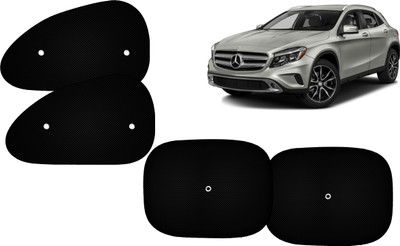 AUTO PEARL Side Window Sun Shade For Mercedes Benz GLA-Class(Black)