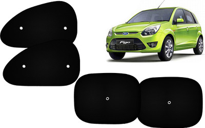 AUTO PEARL Side Window Sun Shade For Ford Figo(Black)