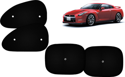 AUTO PEARL Side Window Sun Shade For Nissan GTRNew(Black)