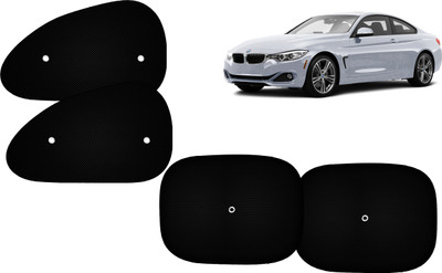 AUTO PEARL Side Window Sun Shade For BMW 4 Series(Black)