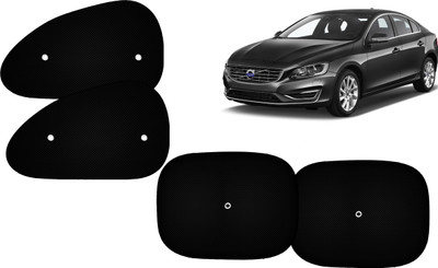 Autokite Side Window Sun Shade For Volvo V60(Black)