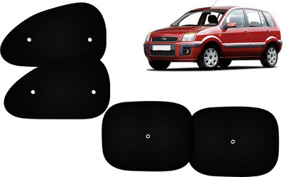 Autokite Side Window Sun Shade For Ford Fusion(Black)