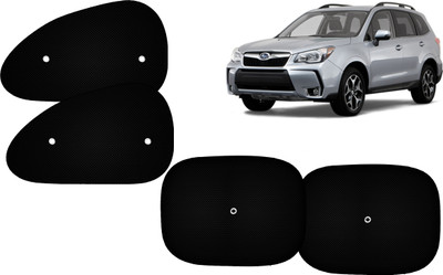 Autokite Side Window Sun Shade For Subaru Forester(Black)