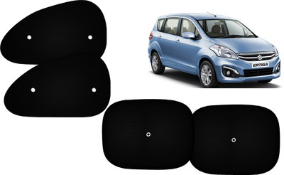 Autokite Side Window Sun Shade For Maruti Suzuki Ertiga(Black)