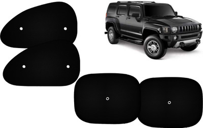 Autokite Side Window Sun Shade For HM Hummer H3(Black)