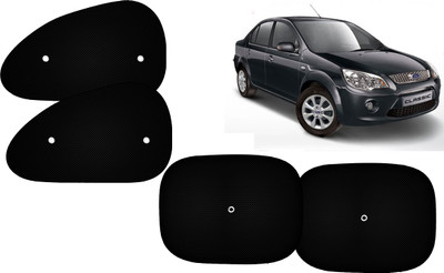 AUTO PEARL Side Window Sun Shade For Ford Fiesta(Black)