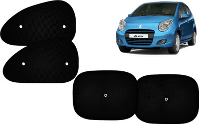 Autokite Side Window Sun Shade For Maruti Suzuki A-Star(Black)