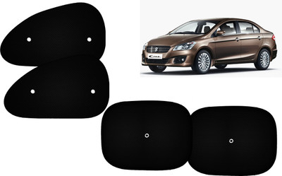 AUTO PEARL Side Window Sun Shade For Maruti Suzuki Ciaz(Black)