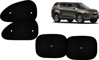 Autokite Side Window Sun Shade For Chevrolet Trailblazer(Black)
