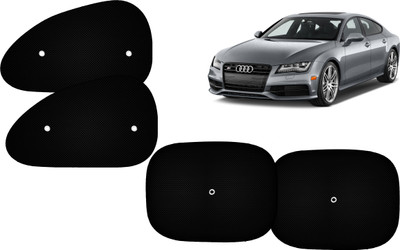 Autokite Side Window Sun Shade For Audi S7(Black)