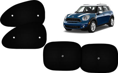 Autokite Side Window Sun Shade For Mini Countryman(Black)
