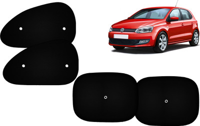 AUTO PEARL Side Window Sun Shade For Volkswagen Polo(Black)
