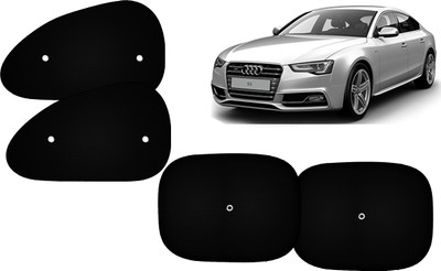Autokite Side Window Sun Shade For Audi S5(Black)