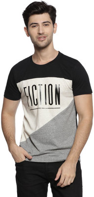 CAMPUS SUTRA Printed Men Round Neck Multicolor T-Shirt
