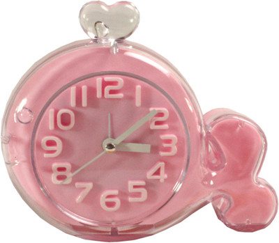 JMALL Analog Pink Clock